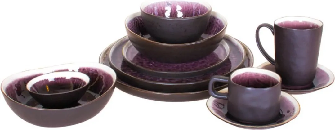 Cosy&Trendy Laguna Viola Dessertbord 22cm - Paars