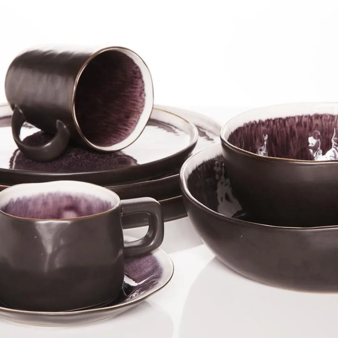 Cosy&Trendy Laguna Viola Dessertbord 22cm - Paars