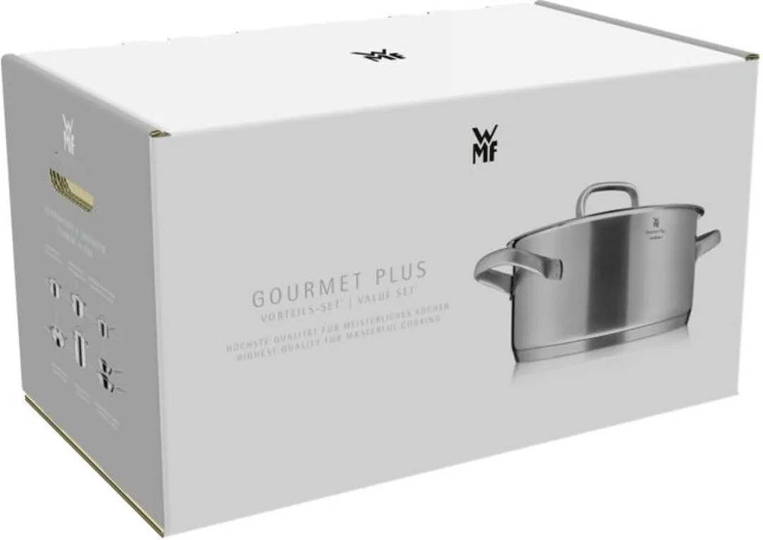 WMF Gourmet Plus Pannenset 5-delig - RVS