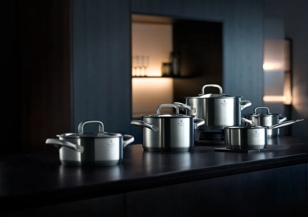 WMF Gourmet Plus Pannenset 5-delig - RVS