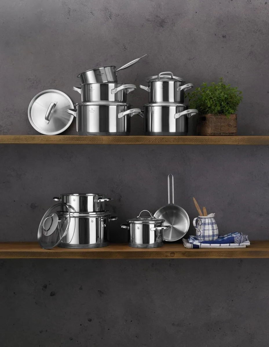 WMF Gourmet Plus Pannenset 5-delig - RVS