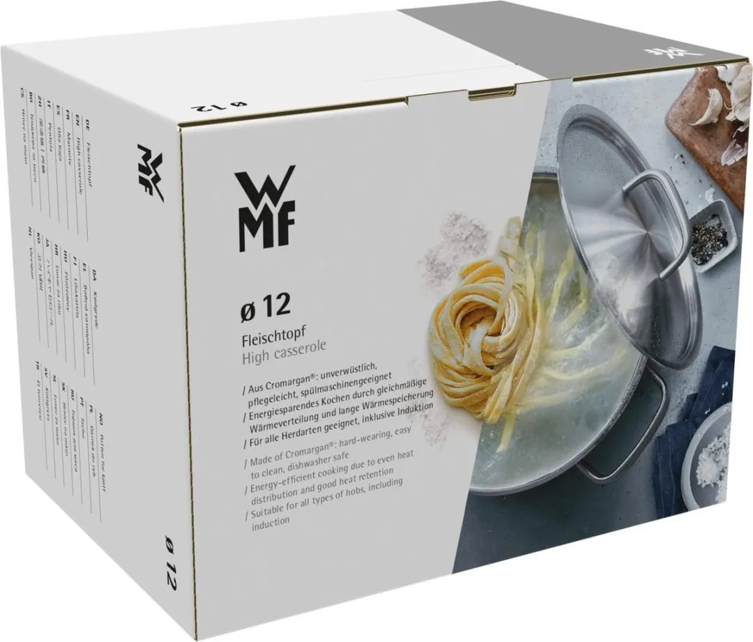 WMF Mini Kookpan 1L Ø12cm - RVS - Zilver