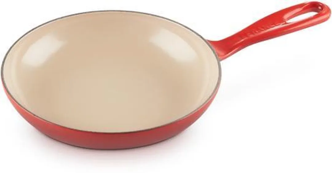 Le Creuset 2-IN-1 Steelpan 22cm - Kersenrood