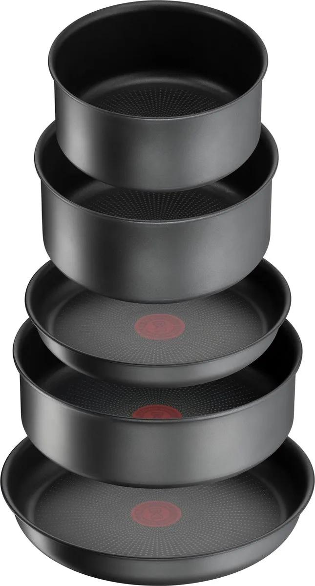 Tefal Ingenio Daily Chef Pannenset 10-delig - Zwart