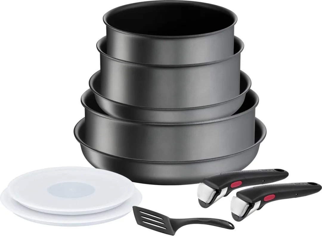 Tefal Ingenio Daily Chef Pannenset 10-delig - Zwart