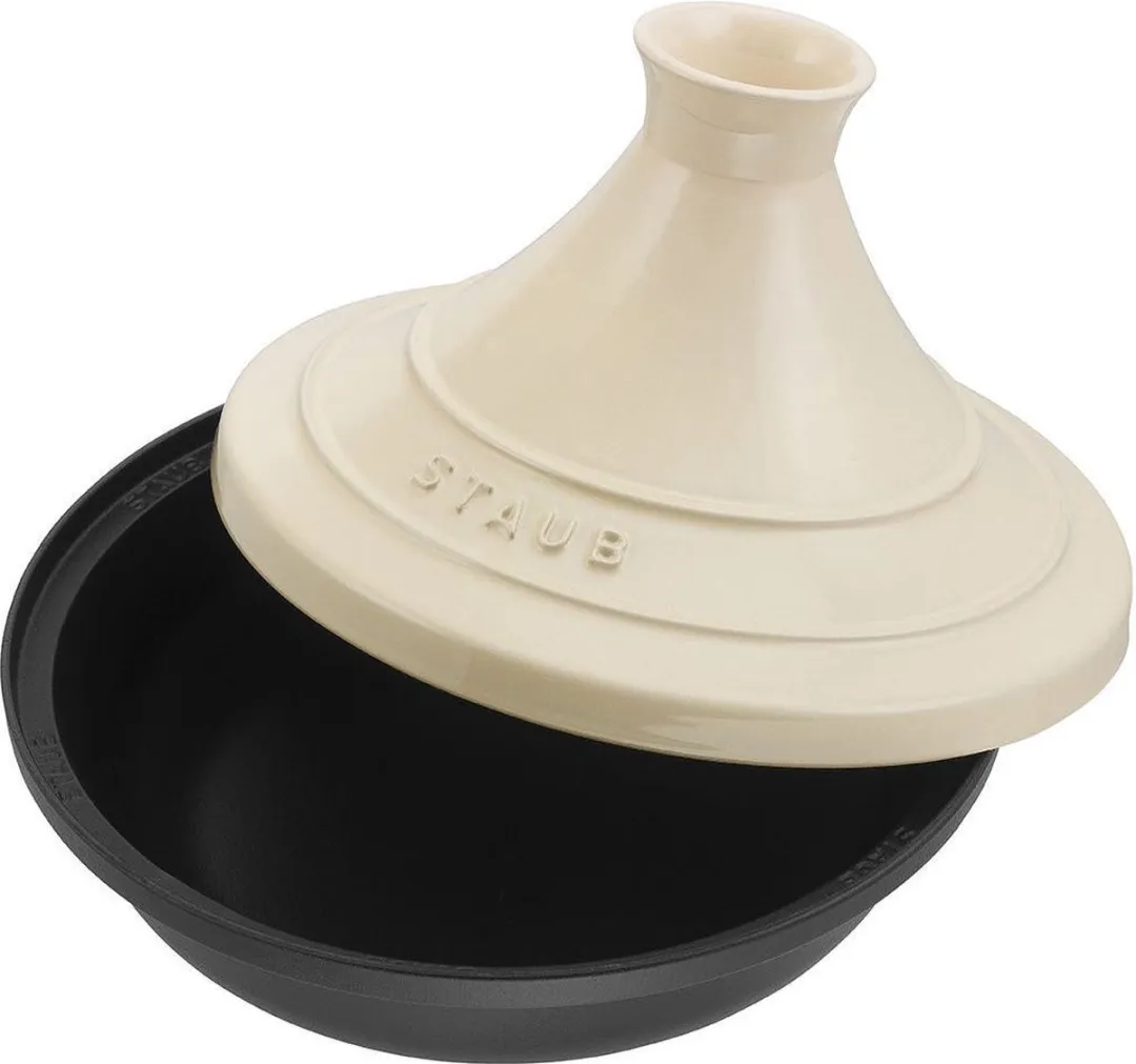 Staub Tajine - Ø 20cm - Crème - afbeelding 5 van 6