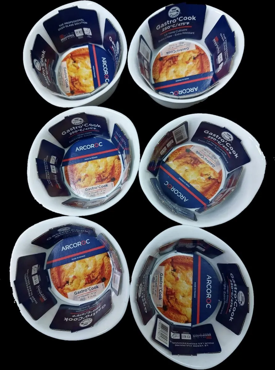 Arcoroc Gastro Ovenschaaltje 28cl D11cm - Wit - 6 Stuks