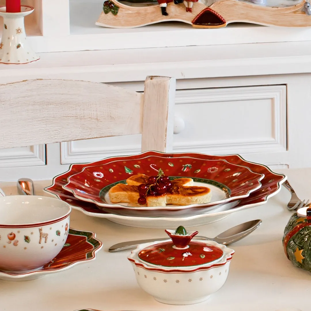 Villeroy & Boch Toy's Delight Ontbijtschotel 19cm - Rood