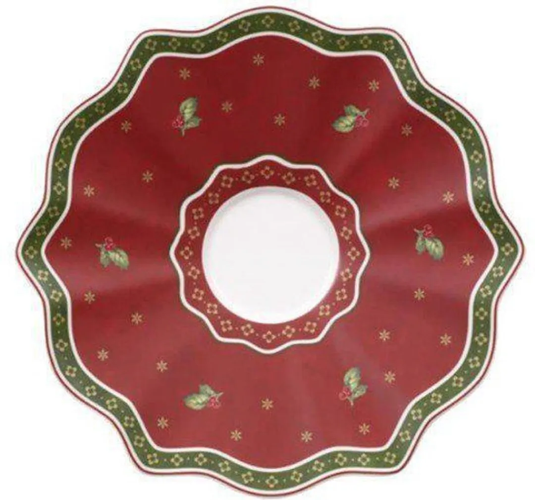 Villeroy & Boch Toy's Delight Ontbijtschotel 19cm - Rood - afbeelding 6 van 6
