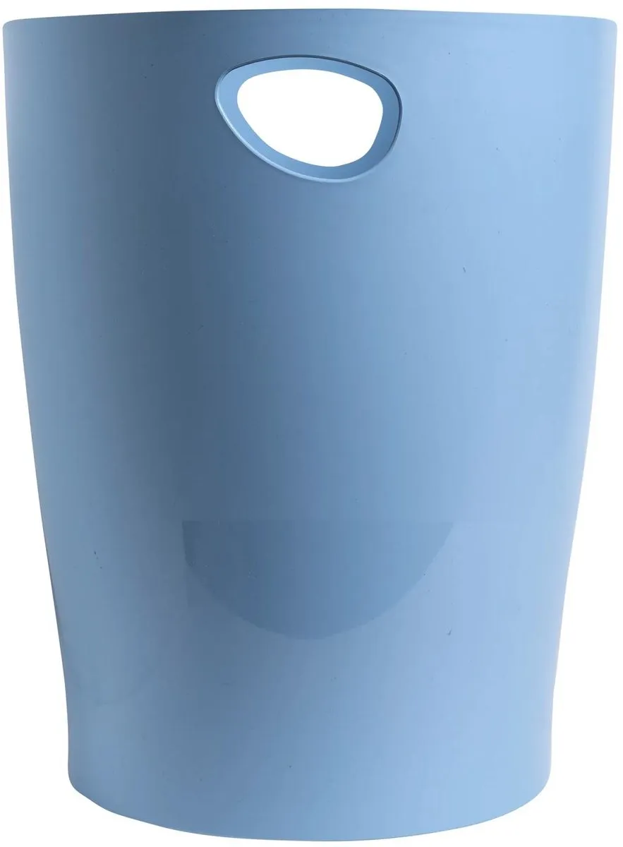Exacompta Ecobin Papiermand Lichtblauw - 8 Stuks