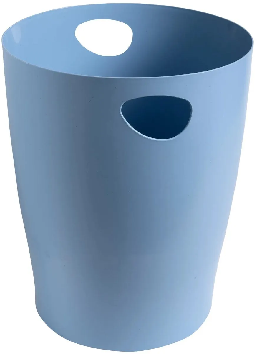 Exacompta Ecobin Papiermand Lichtblauw - 8 Stuks