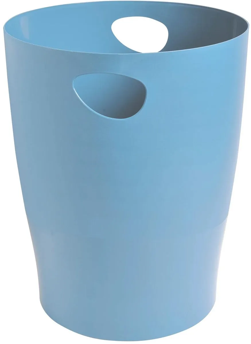 Exacompta Ecobin Papiermand Lichtblauw - 8 Stuks - afbeelding 6 van 6