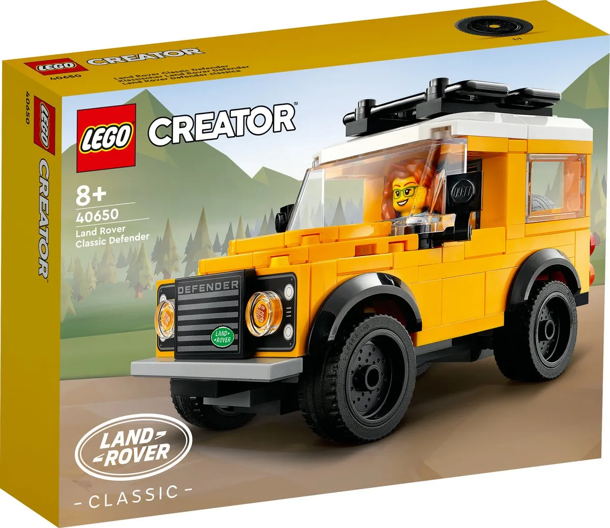LEGO Creator 40650 Land Rover Classic Defender - Geel - afbeelding 6 van 6