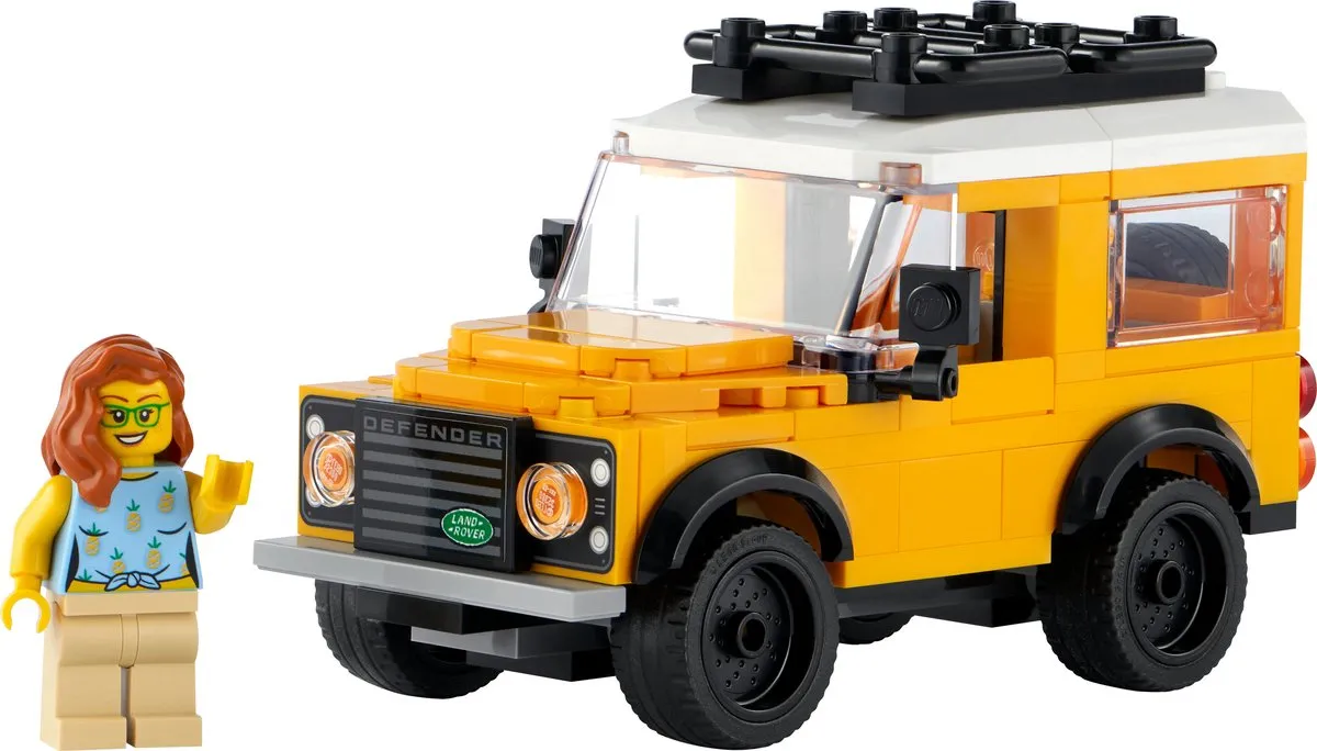 LEGO Creator 40650 Land Rover Classic Defender - Geel