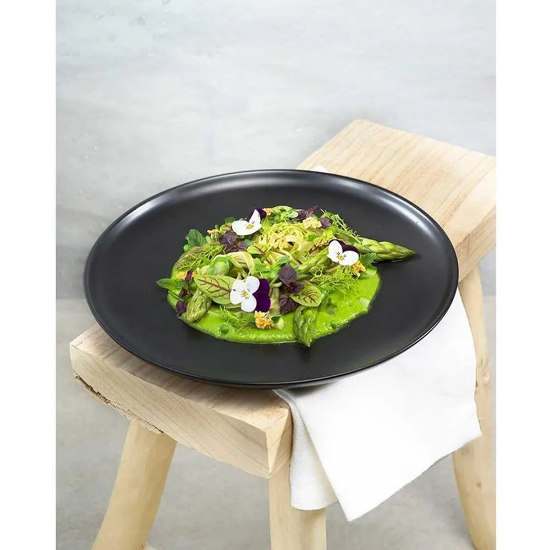 Cosy&Trendy Okinawa Plat Bord 26,5cm - Zwart