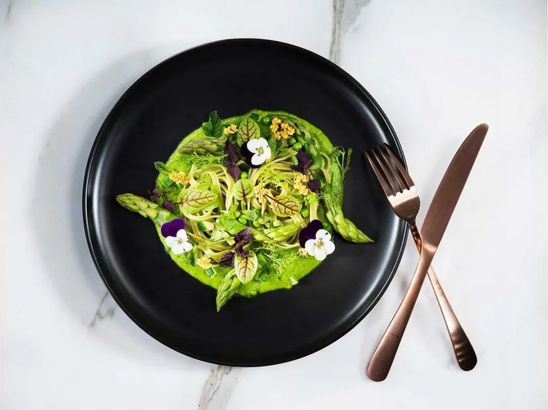 Cosy&Trendy Okinawa Plat Bord 26,5cm - Zwart