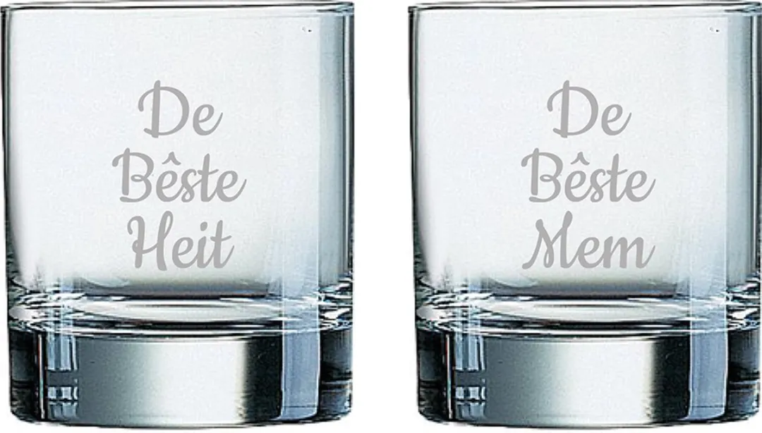 Arcoroc Whiskeyglas Gegraveerd 20cl
