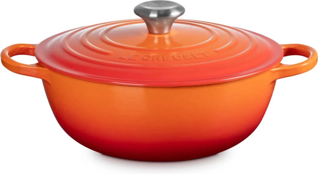 Le Creuset Braadpan Signature Oranjerood 7L