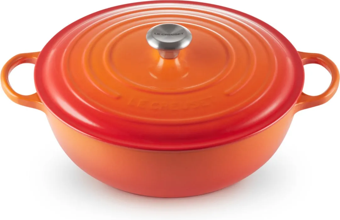 Le Creuset Braadpan Signature Oranjerood 7L - Ø32cm