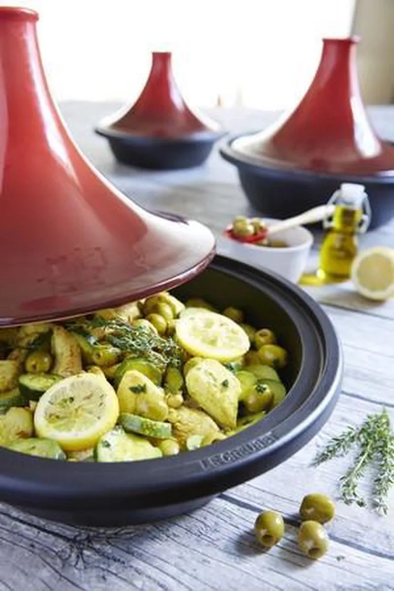 Le Creuset Tajine Tradition Ø35cm 4,5L - Ebbenzwart