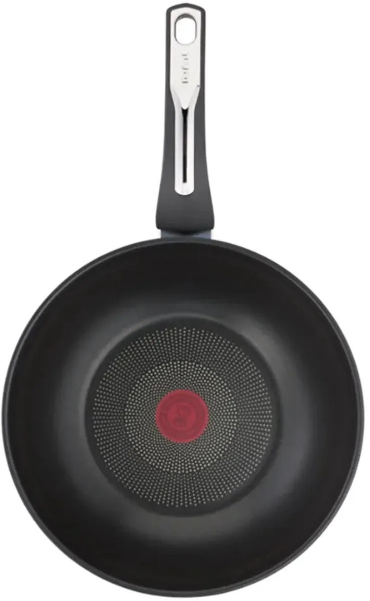 Tefal Emotion Wokpan 28cm - Inductie - RVS - Zilver