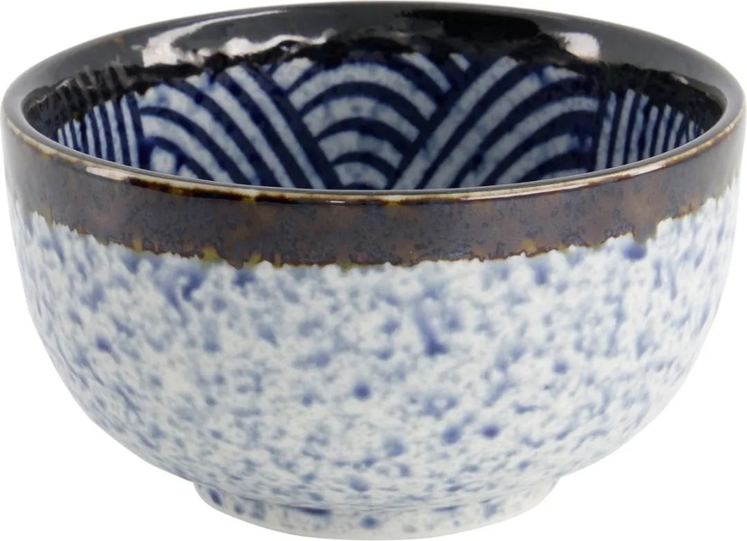 Tokyo Design Studio Aisai Seigaiha Rijstkom 12.7x7cm