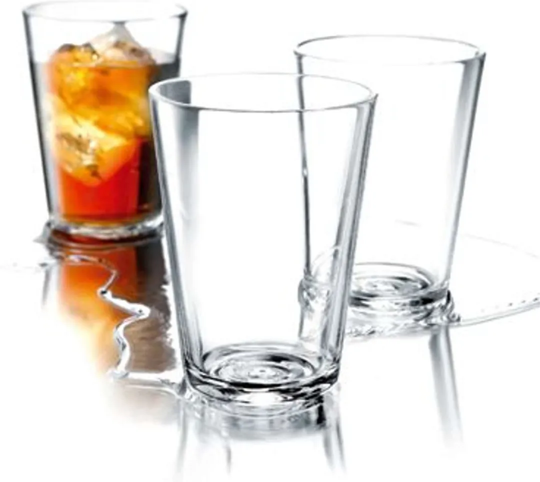 Eva Solo Glas 380ml Set van 4 - Borosilicaatglas