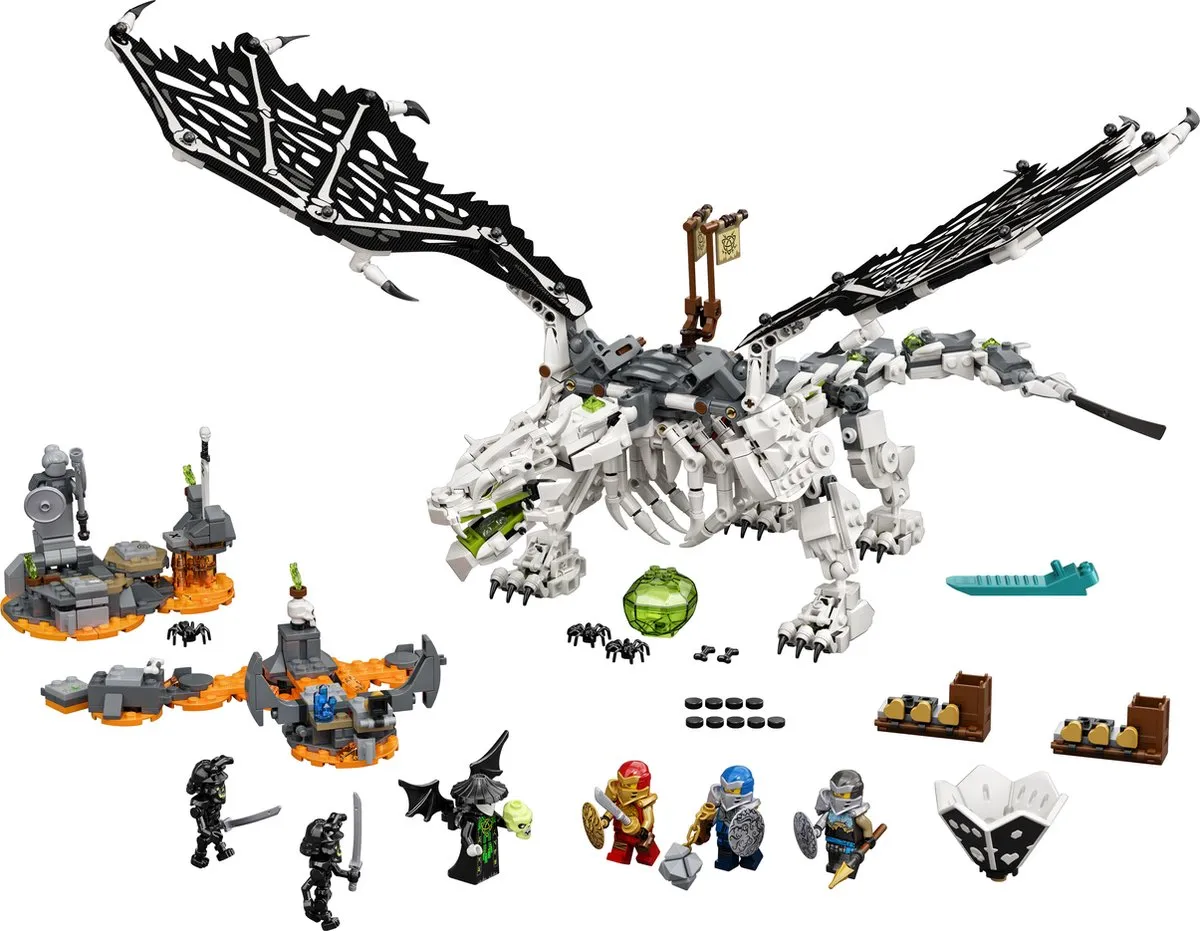 LEGO Ninjago Skull Sorcerer's Draak 71721 - 51 Stukken