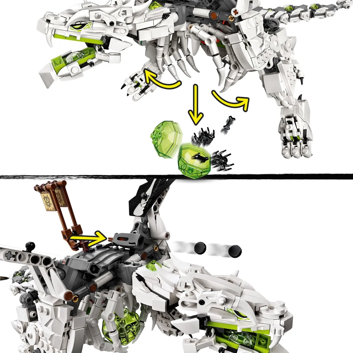 LEGO Ninjago Skull Sorcerer's Draak 71721 - 51 Stukken