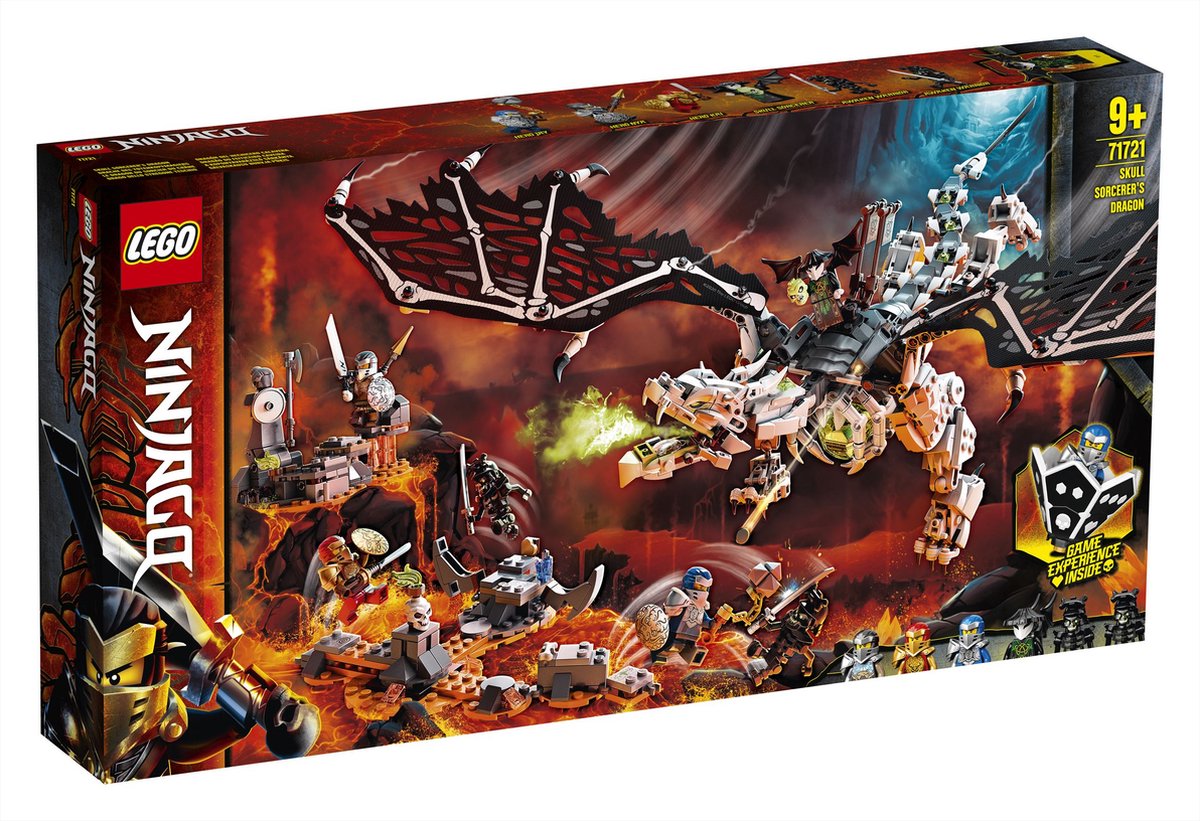 LEGO NINJAGO Skull Sorcerer's Draak - 71721