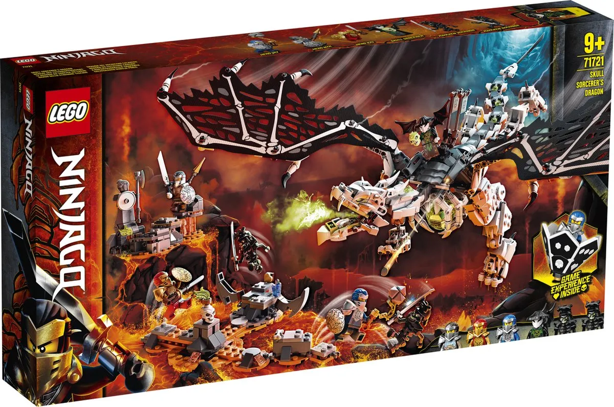 LEGO Ninjago Skull Sorcerer's Draak 71721