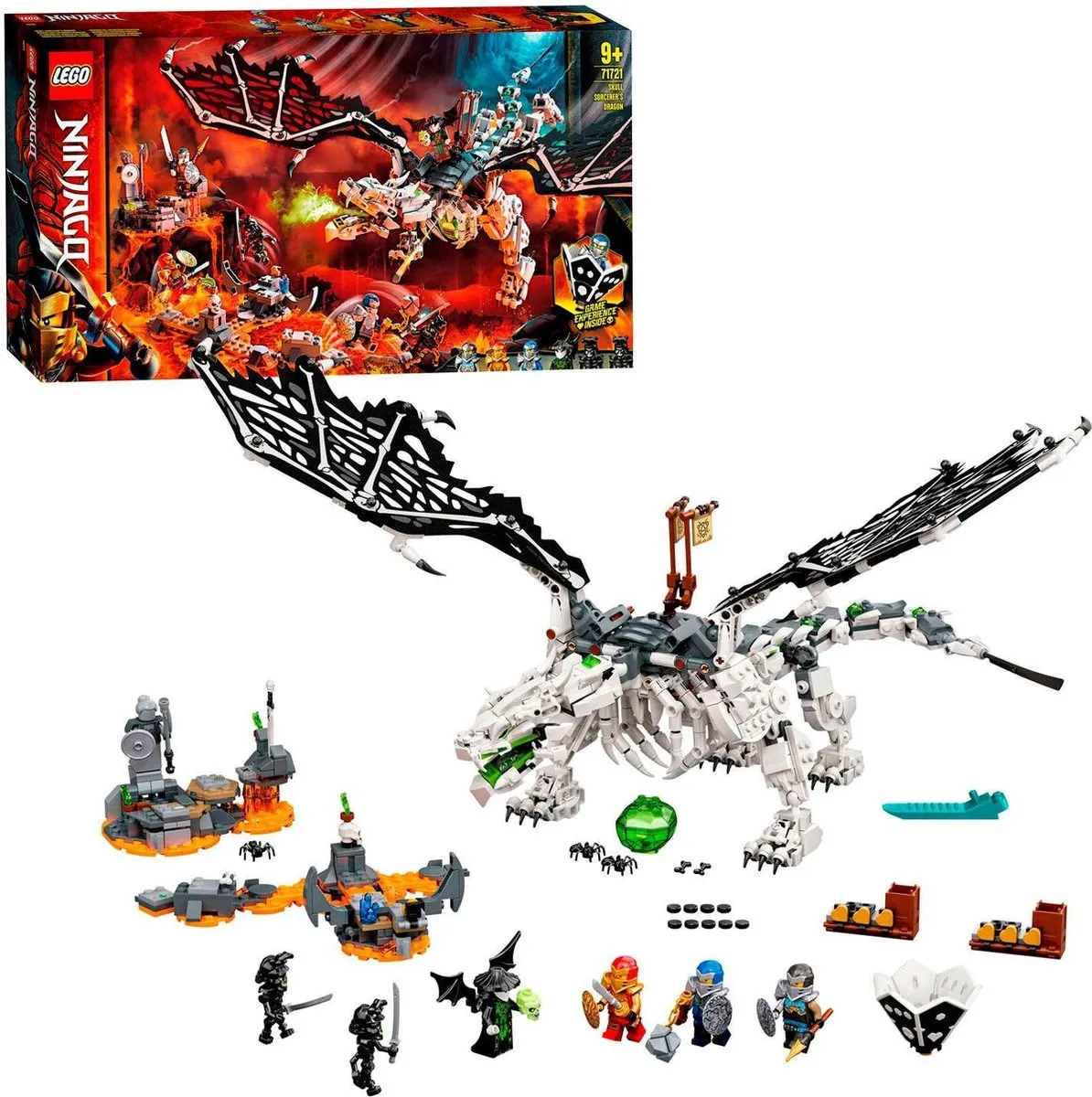 LEGO Ninjago Skull Sorcerer's Draak 71721 - 51 Stukken