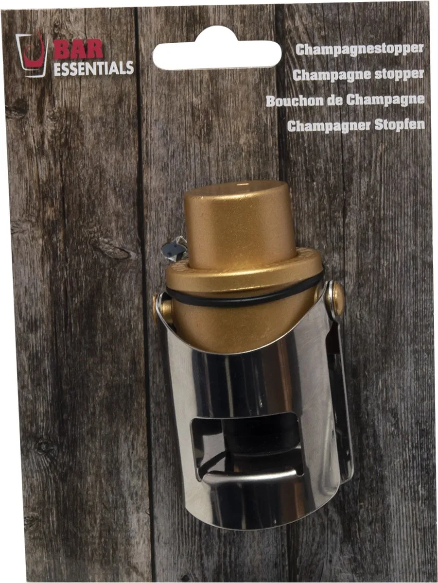 Svenska Living Champagneflesafsluiter 4cm - Zilver