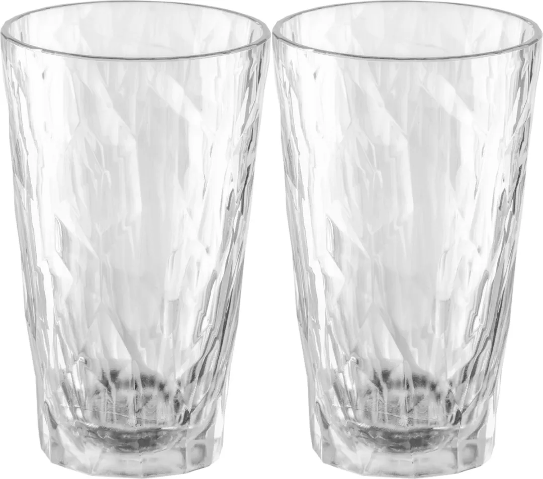 Koziol Club No. 6 Longdrinkglas - 0.3L - Transparant - 2 Stuks - afbeelding 6 van 6