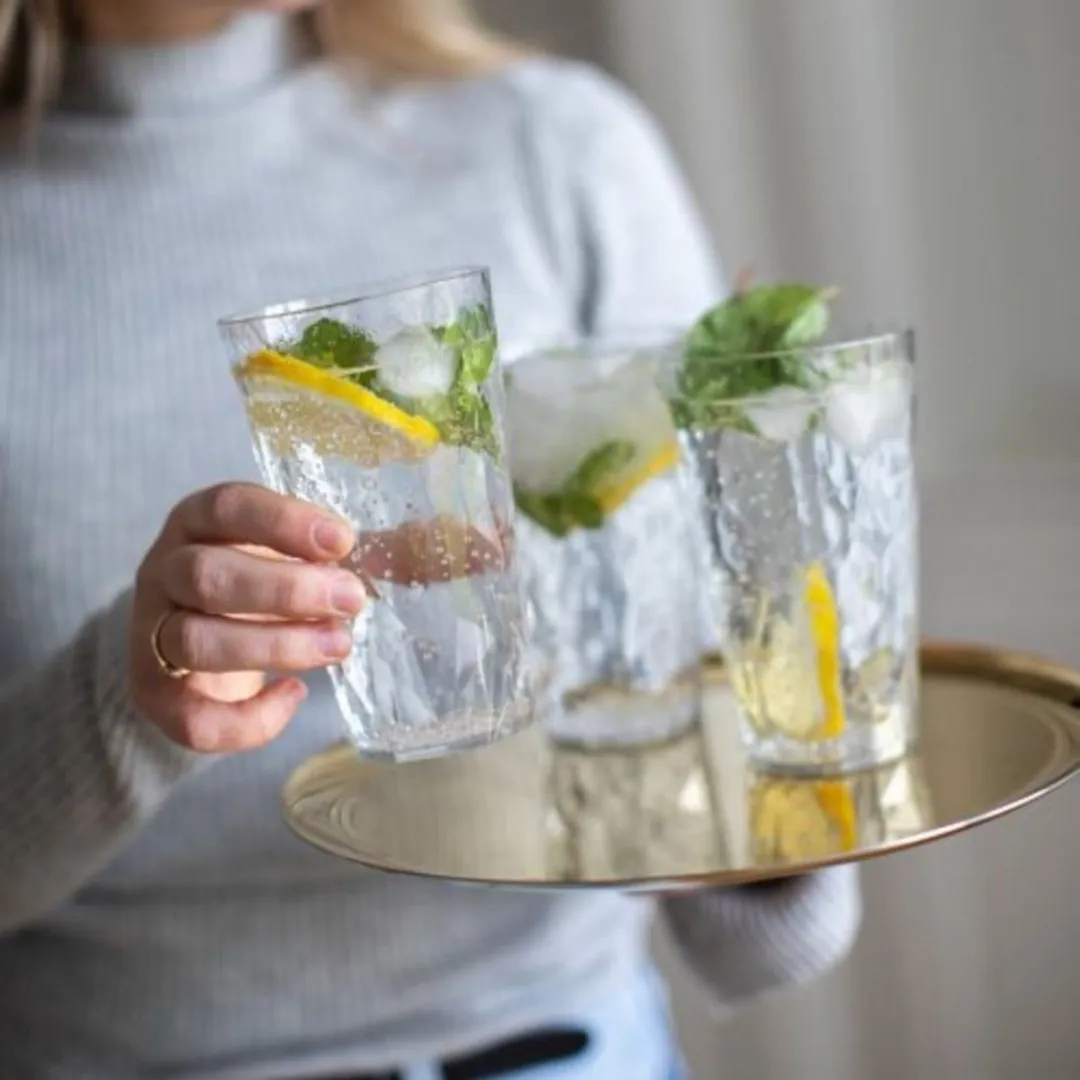 Koziol Club No. 6 Longdrinkglas - 0.3L - Transparant - 2 Stuks