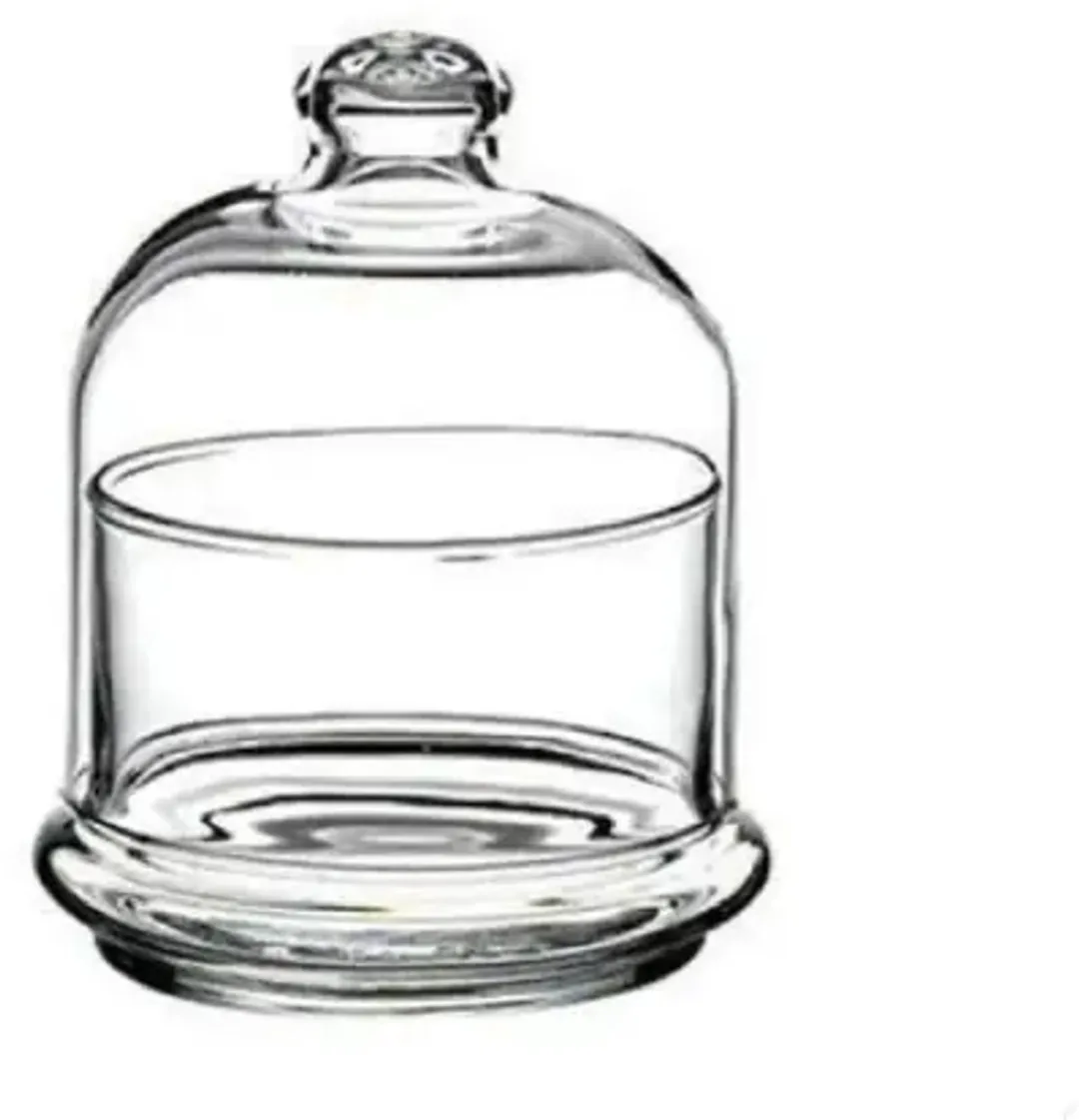 Pasabahce Basic Mini Dome Glazen Pot - 8,5 cm - Transparant