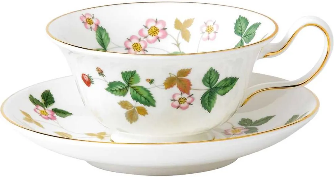 Wedgwood Wild Strawberry Kopje 0,15L met schotel