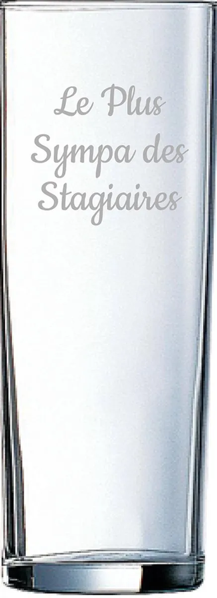 Arcoroc Longdrinkglas Le Plus Sympa des Stagiaires 31cl