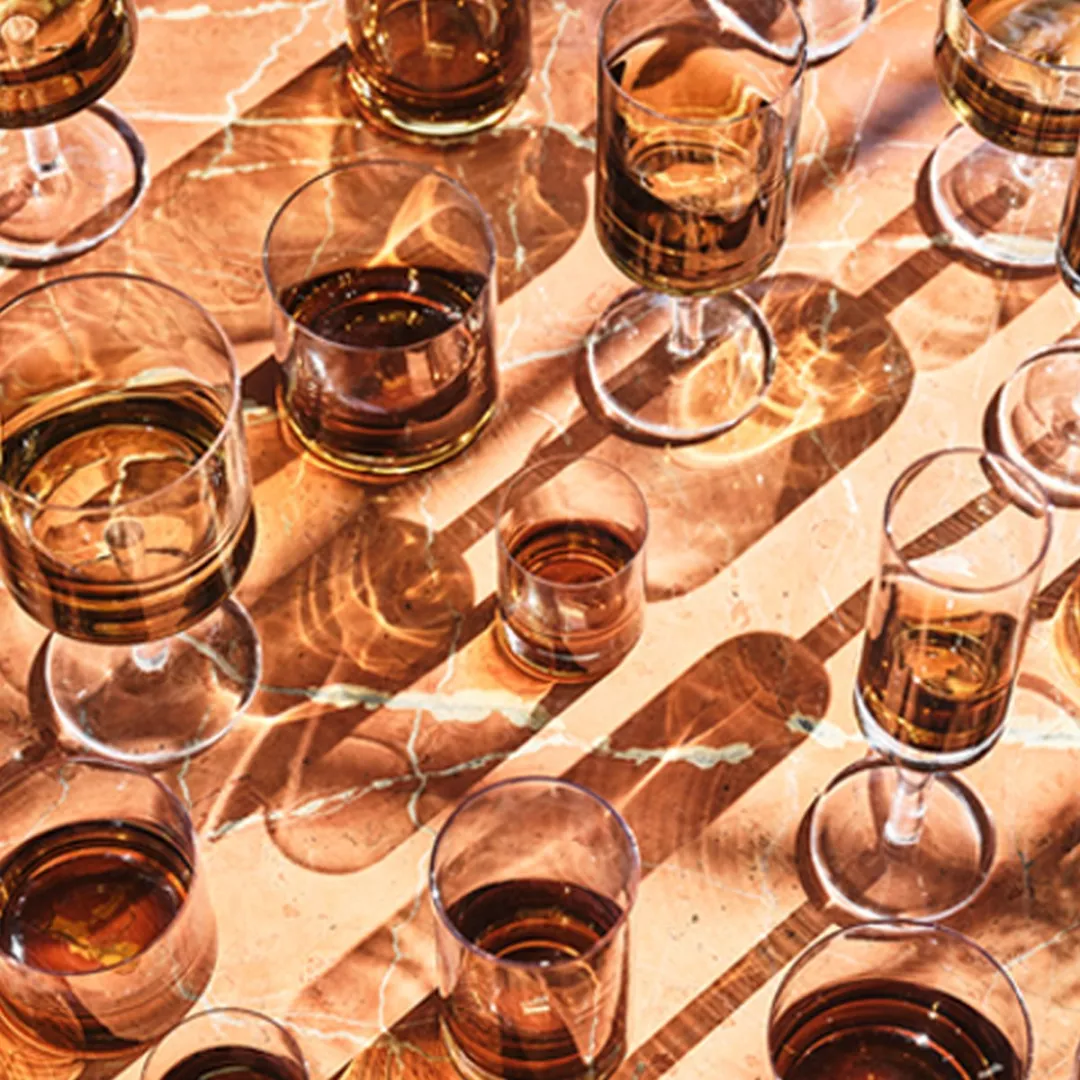 Serax Zuma Shotglas - Set van 4 - Amber