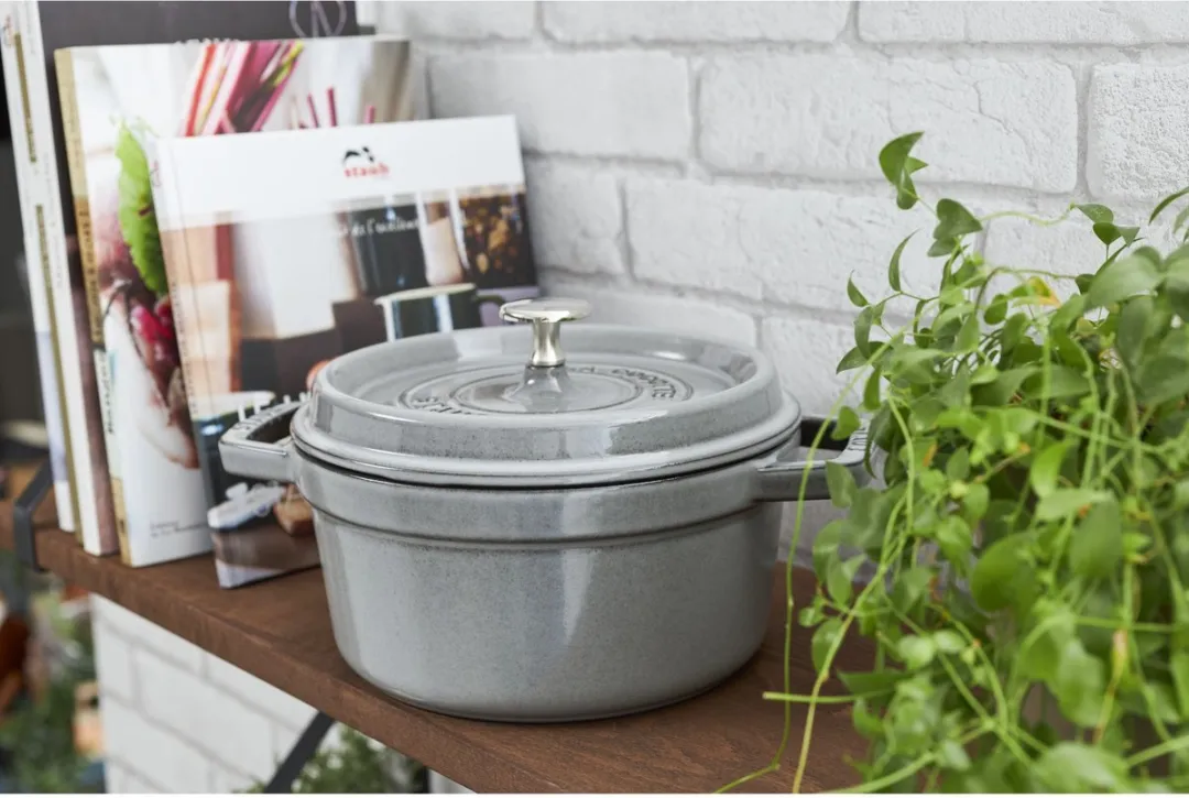 Staub Braadpan Cocotte Grafietgrijs 18cm - 1.7L