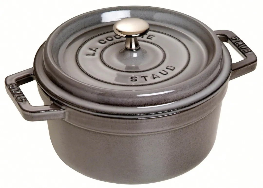 Staub Braadpan Cocotte Grafietgrijs 18cm
