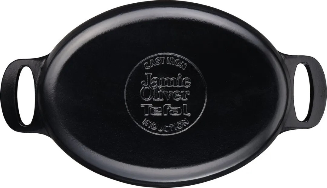 Jamie Oliver by Tefal Gietijzeren Braadpan 30cm - Zwart