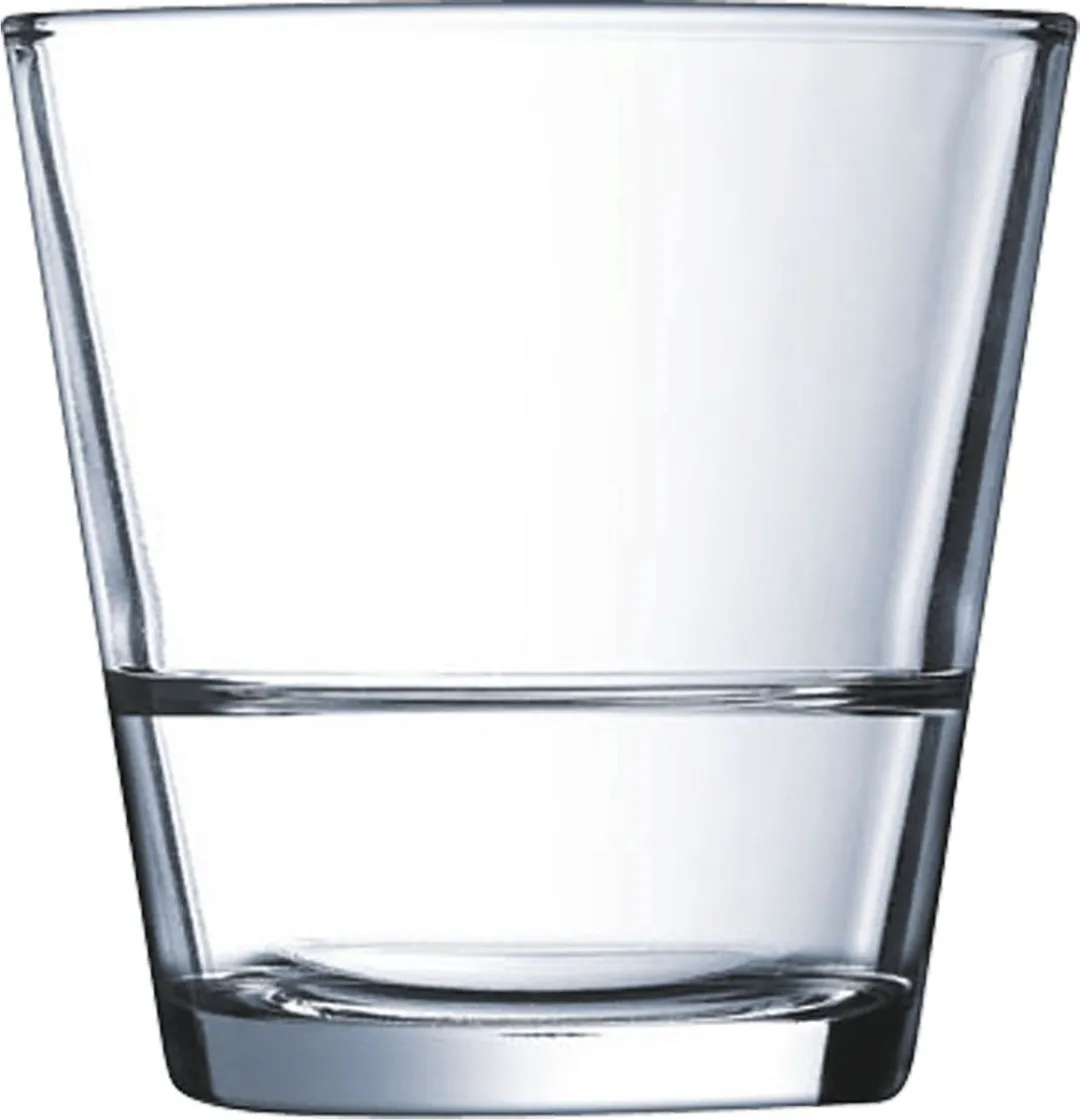 Arcoroc Stack Up Tumbler FB 26cl Set - 6 Stuks - Transparant