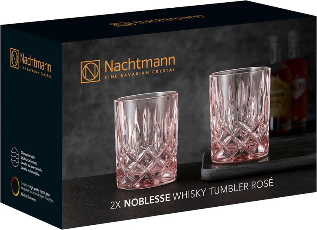 Nachtmann Noblesse Whiskyglas Rosé 295ml - 2 Stuks