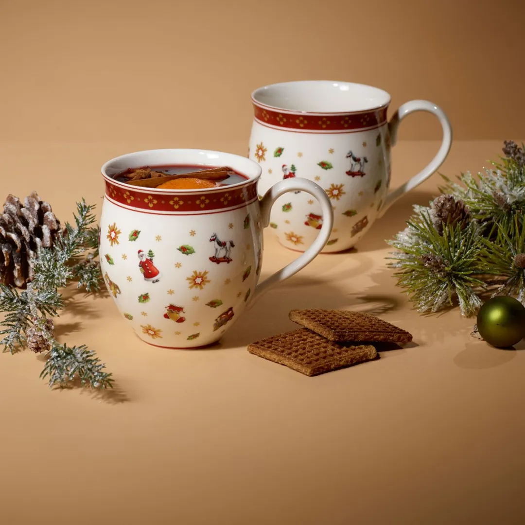 Villeroy & Boch Toy's Delight Bekers - Set van 2 - 390ml - Wit