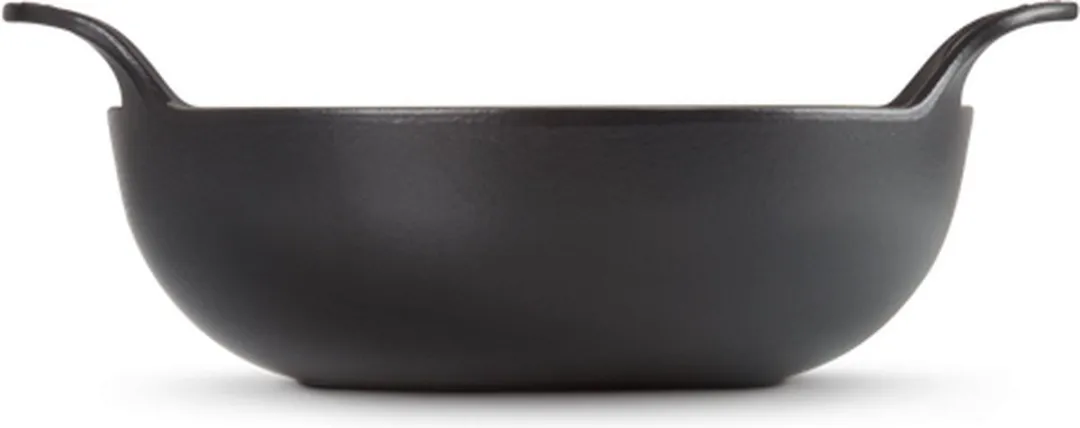 Le Creuset Wokpan/Balti Dish 24cm - 2.7L - Mat Zwart