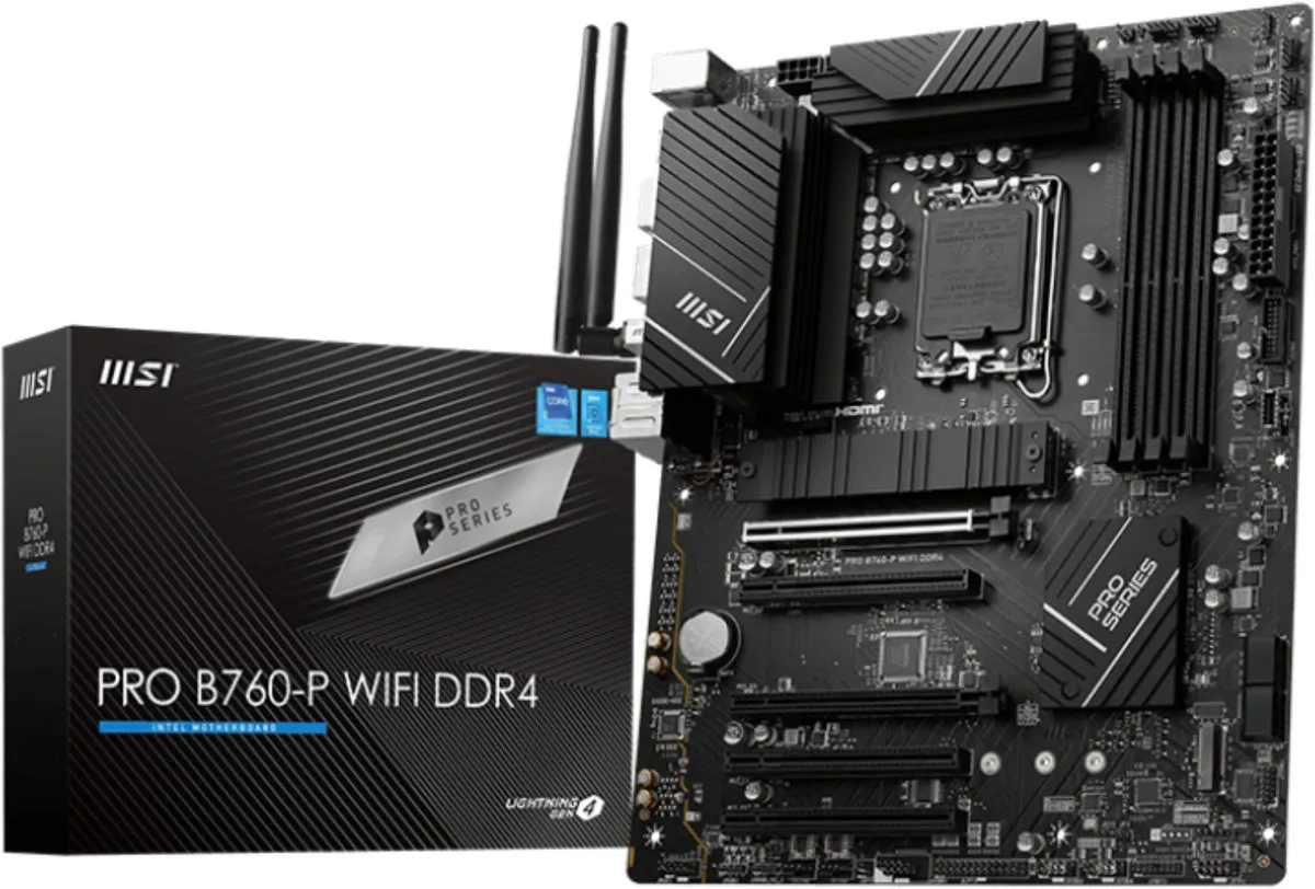 MSI PRO B760-P WIFI Moederbord - ATX - LGA 1700
