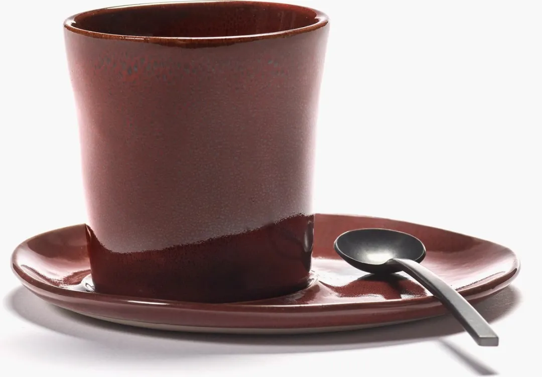 Serax Marie Michielssen La Mère Koffieschotel 14,5cm - Rood - 2 Stuks