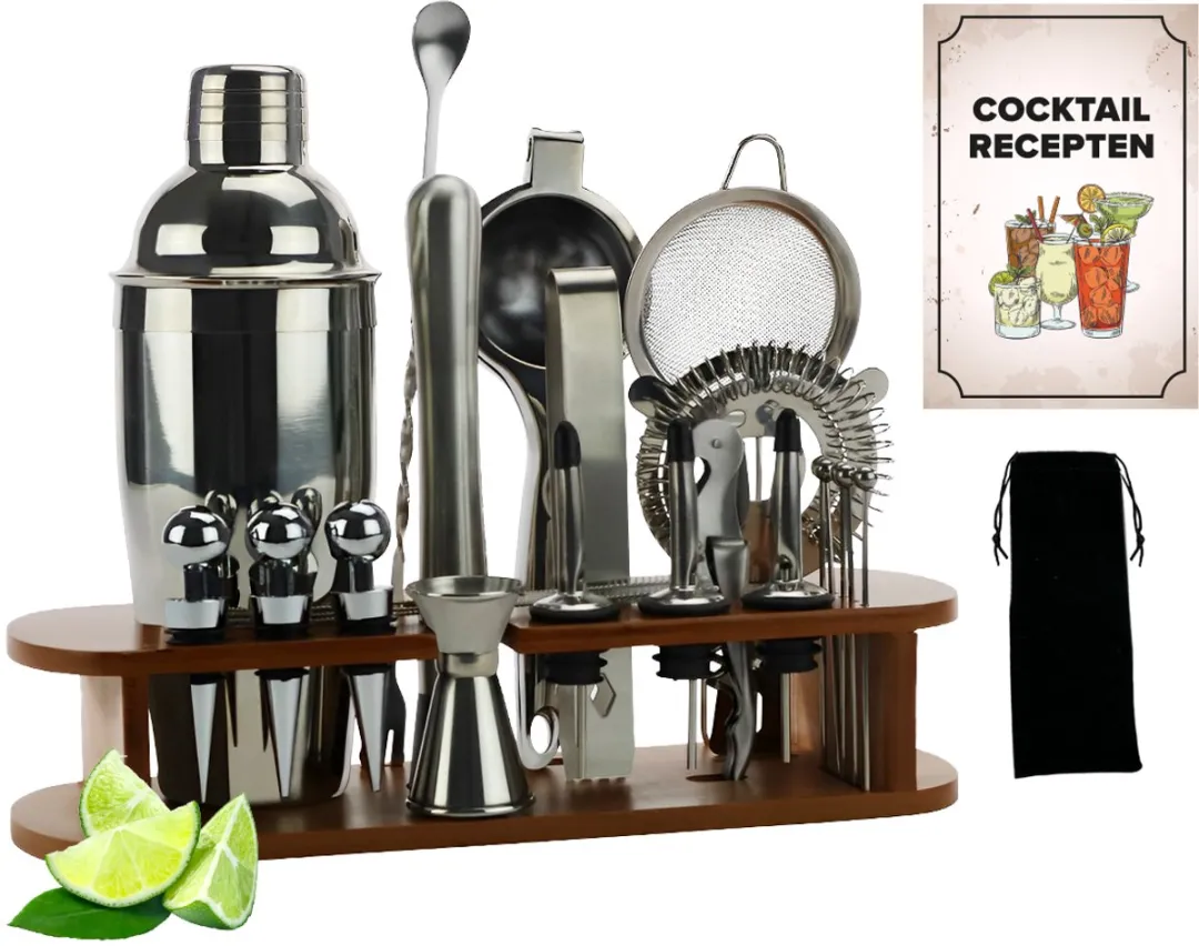 KitchenBrothers Cocktailset 25-delig