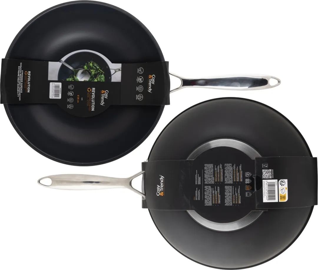 Cosy&Trendy Revolution Wokpan 28cm - Zwart